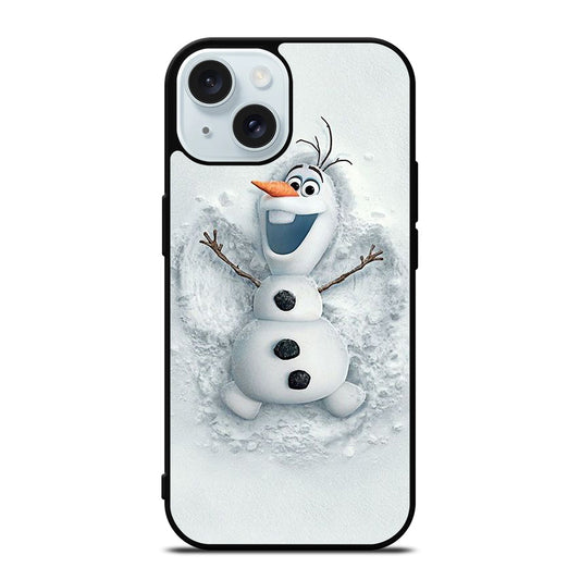 FROZEN OLAF CARTOON iPhone 15 Case Cover