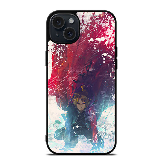 FULLMETAL ALCHEMIST EDWARD ELRIC iPhone 15 Plus Case Cover