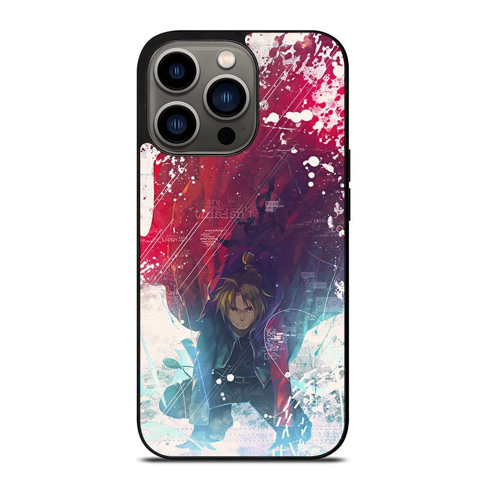 FULLMETAL ALCHEMIST EDWARD ELRIC iPhone 13 Pro Case Cover