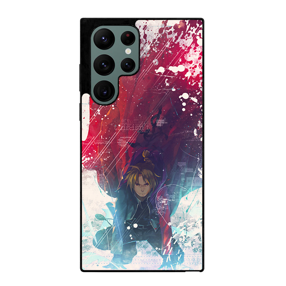 FULLMETAL ALCHEMIST EDWARD ELRIC Samsung Galaxy S22 Ultra Case Cover