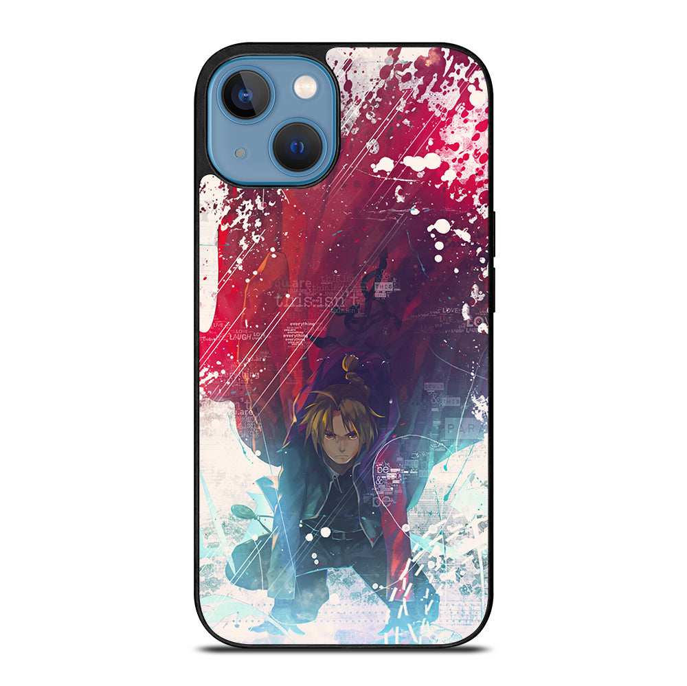 FULLMETAL ALCHEMIST EDWARD ELRIC iPhone 13 Case Cover
