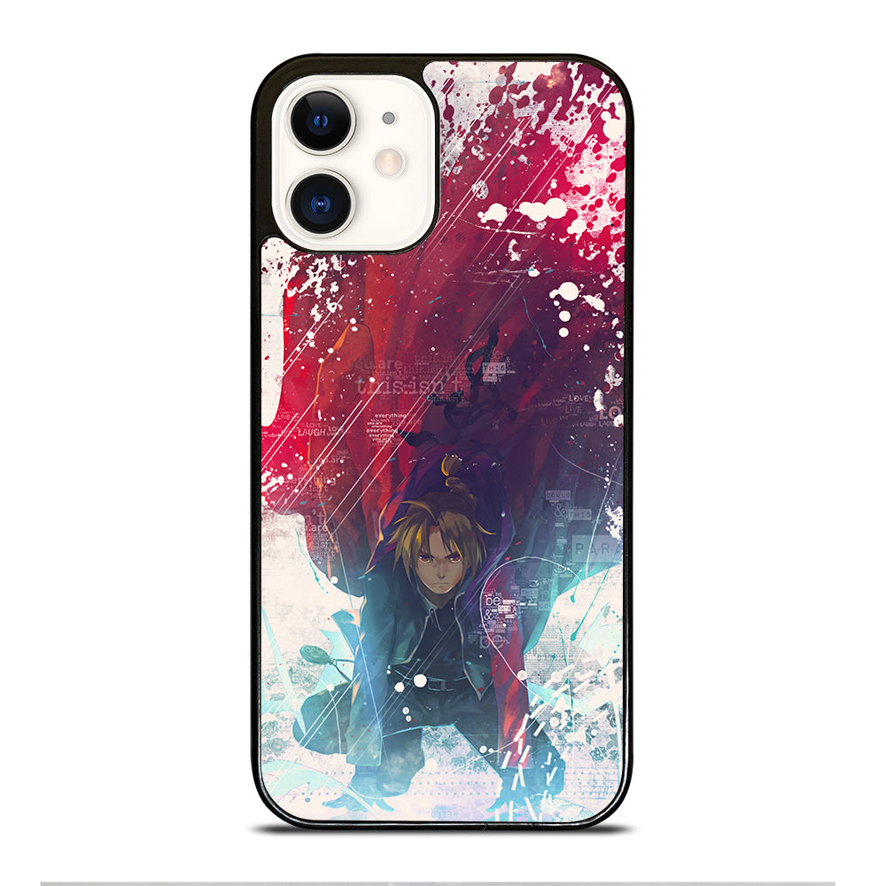 FULLMETAL ALCHEMIST EDWARD ELRIC iPhone 12 Case Cover