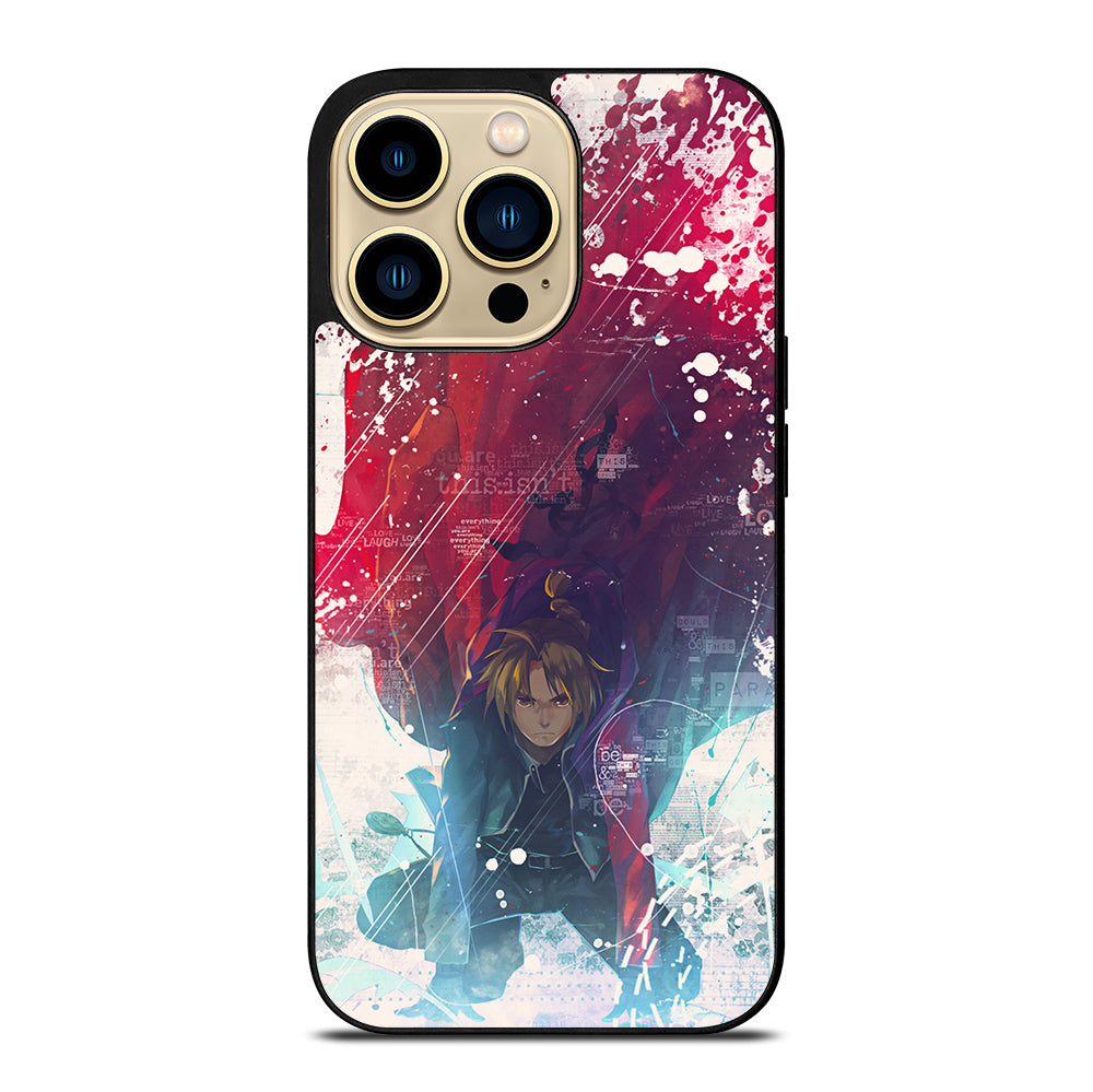 FULLMETAL ALCHEMIST EDWARD ELRIC iPhone 14 Pro Max Case Cover