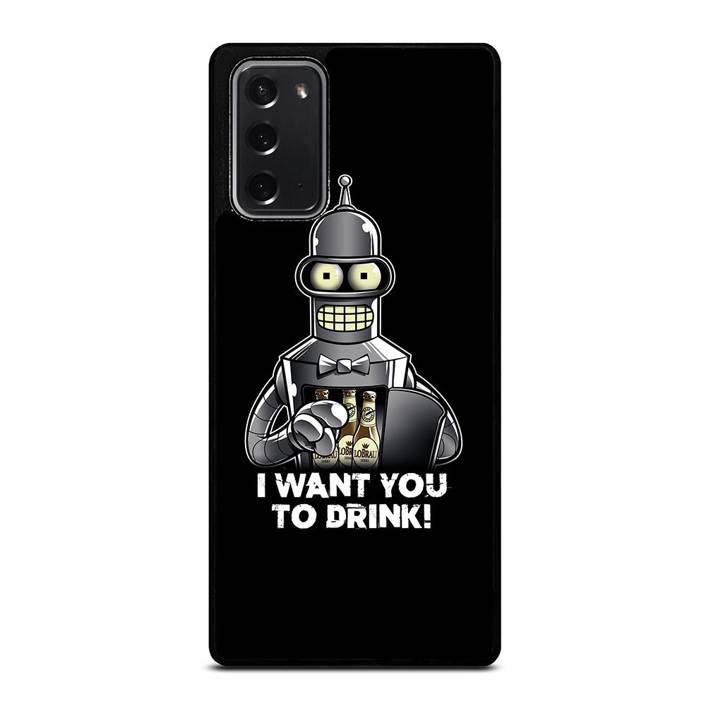 FUTURAMA BENDER QUOTE 2 Samsung Galaxy Note 20 Case Cover