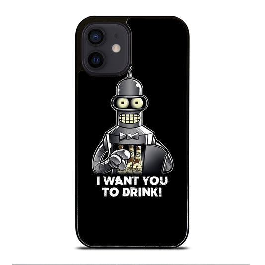FUTURAMA BENDER QUOTE 2 iPhone 12 Mini Case Cover