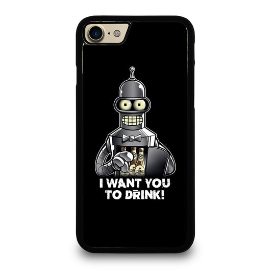 FUTURAMA BENDER QUOTE 2 iPhone 7 / 8 Case Cover