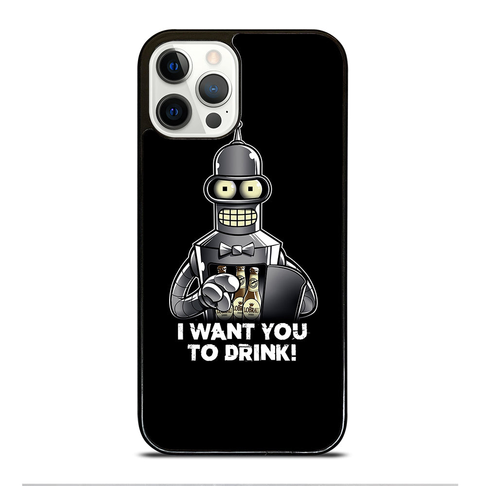 FUTURAMA BENDER QUOTE 2 iPhone 12 Pro Case Cover