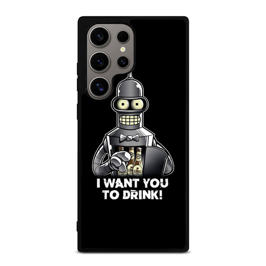 FUTURAMA BENDER QUOTE 2 Samsung Galaxy S24 Ultra Case Cover