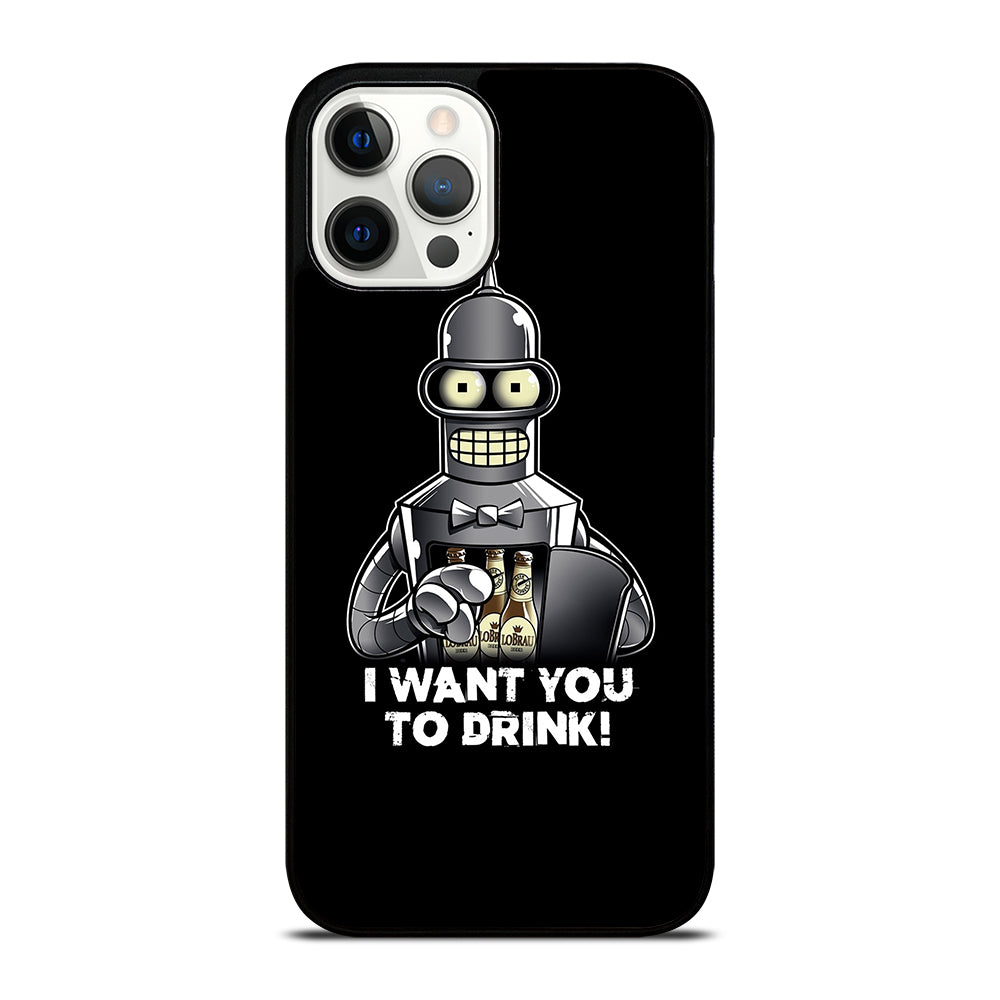 FUTURAMA BENDER QUOTE 2 iPhone 12 Pro Max Case Cover