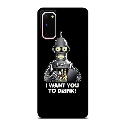FUTURAMA BENDER QUOTE 2 Samsung Galaxy S20 Case Cover