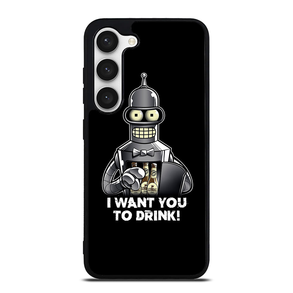 FUTURAMA BENDER QUOTE 2 Samsung Galaxy S23 Case Cover