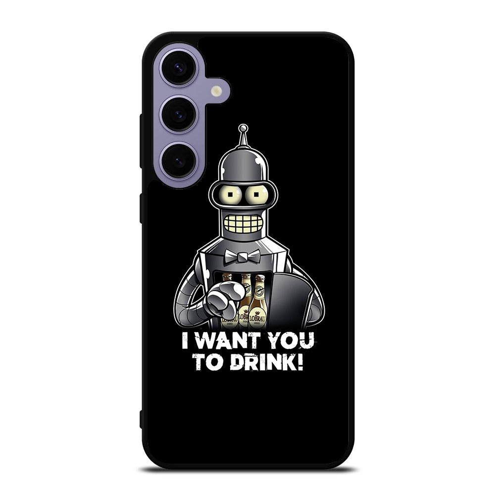 FUTURAMA BENDER QUOTE 2 Samsung Galaxy S24 Plus Case Cover