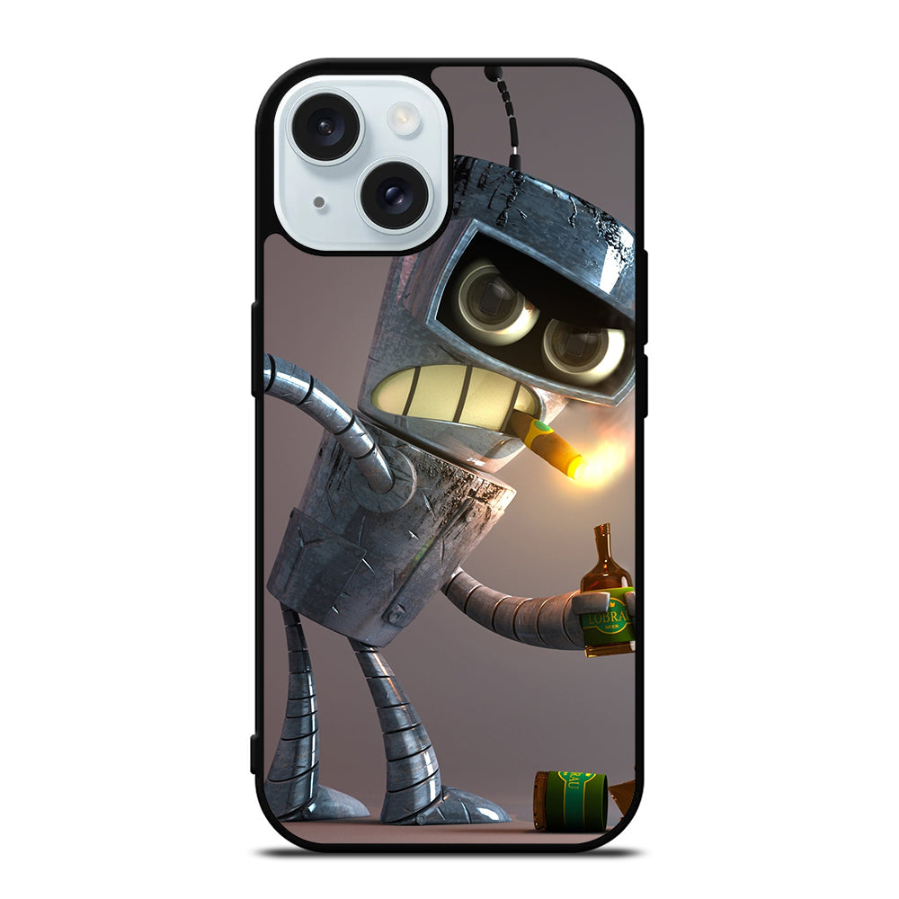 FUTURAMA BENDER iPhone 15 Case Cover