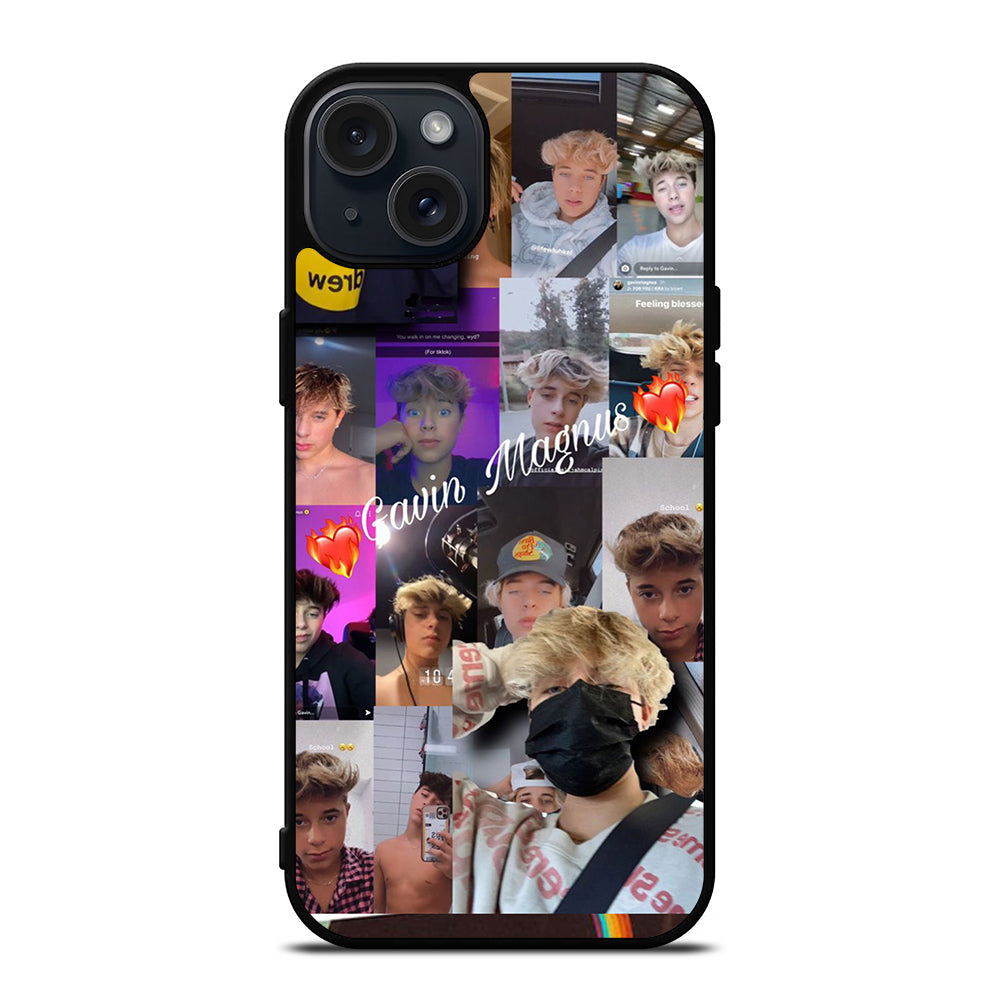 GAVIN MAGNUS COLLAGE iPhone 15 Plus Case Cover