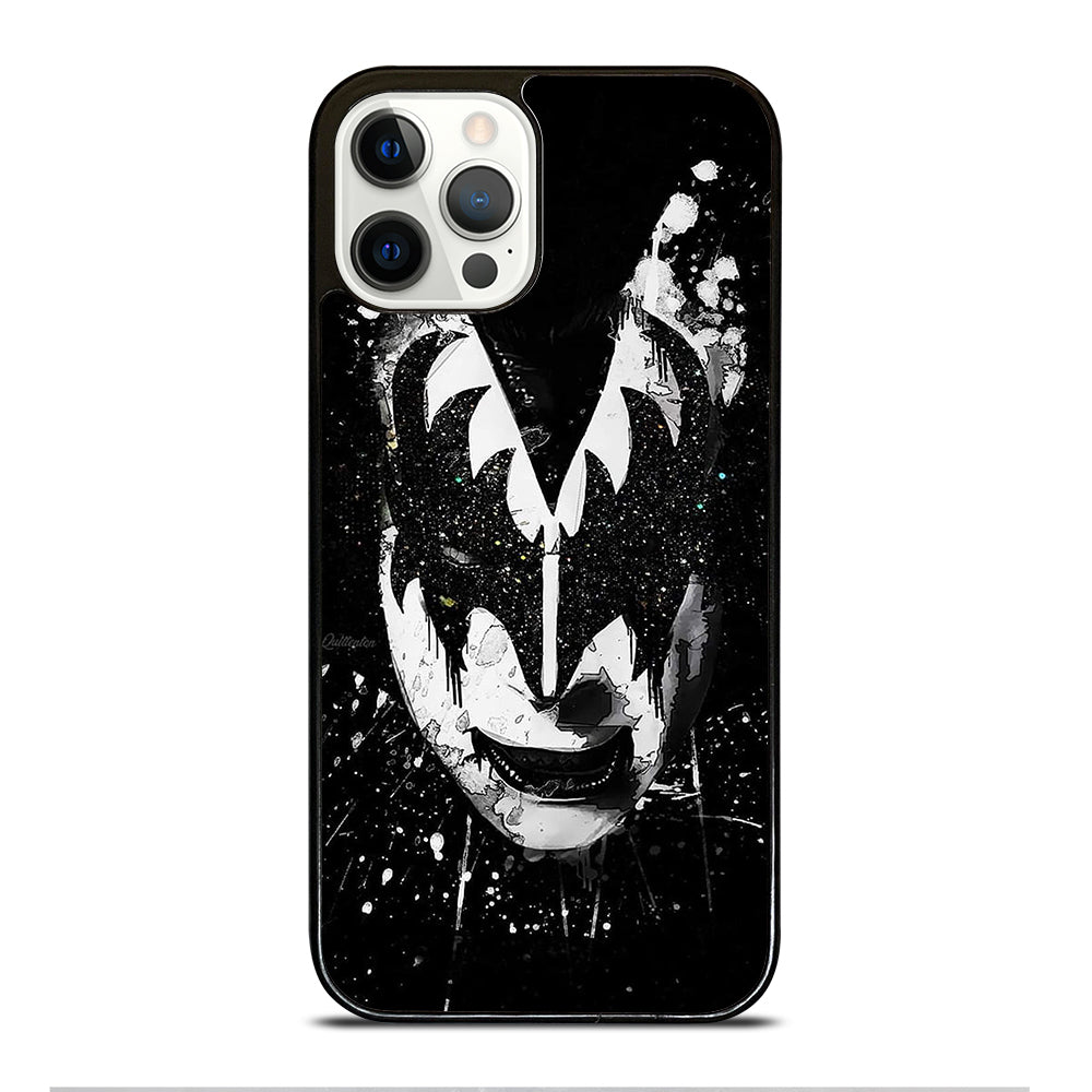 GENE SIMMONS FACE ART KISS BAND iPhone 12 Pro Case Cover