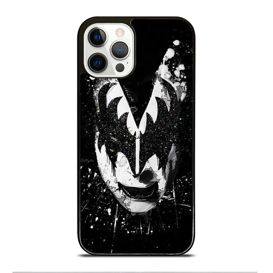 GENE SIMMONS FACE ART KISS BAND iPhone 12 Pro Case Cover
