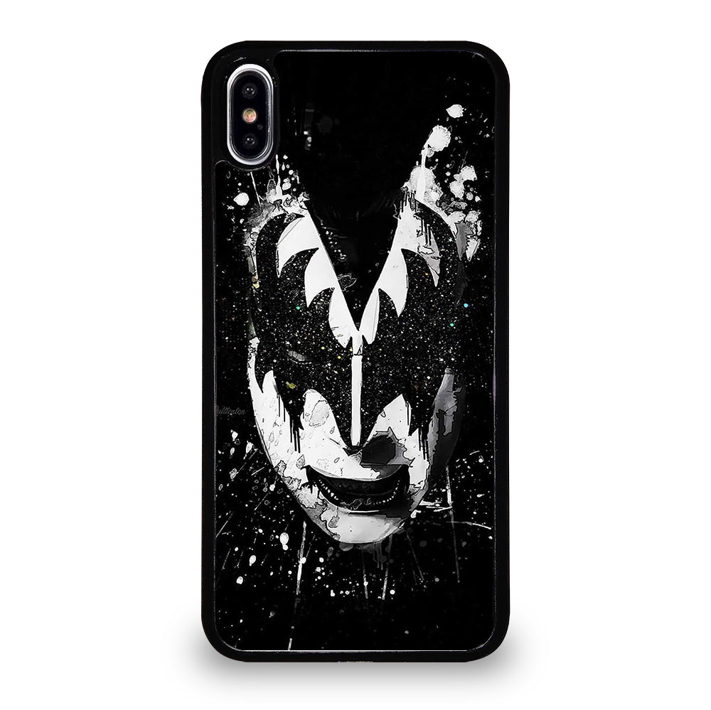 GENE SIMMONS FACE ART KISS BAND iPhone XS Max Case Cover