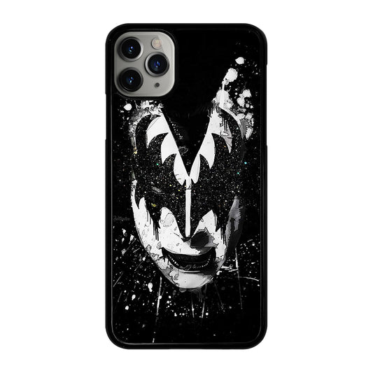 GENE SIMMONS FACE ART KISS BAND iPhone 11 Pro Max Case Cover