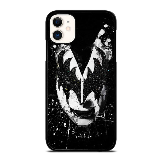 GENE SIMMONS FACE ART KISS BAND iPhone 11 Case Cover