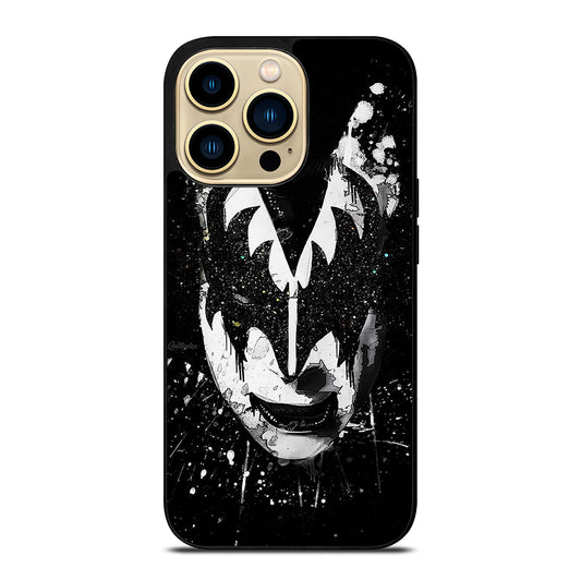 GENE SIMMONS FACE ART KISS BAND iPhone 14 Pro Max Case Cover