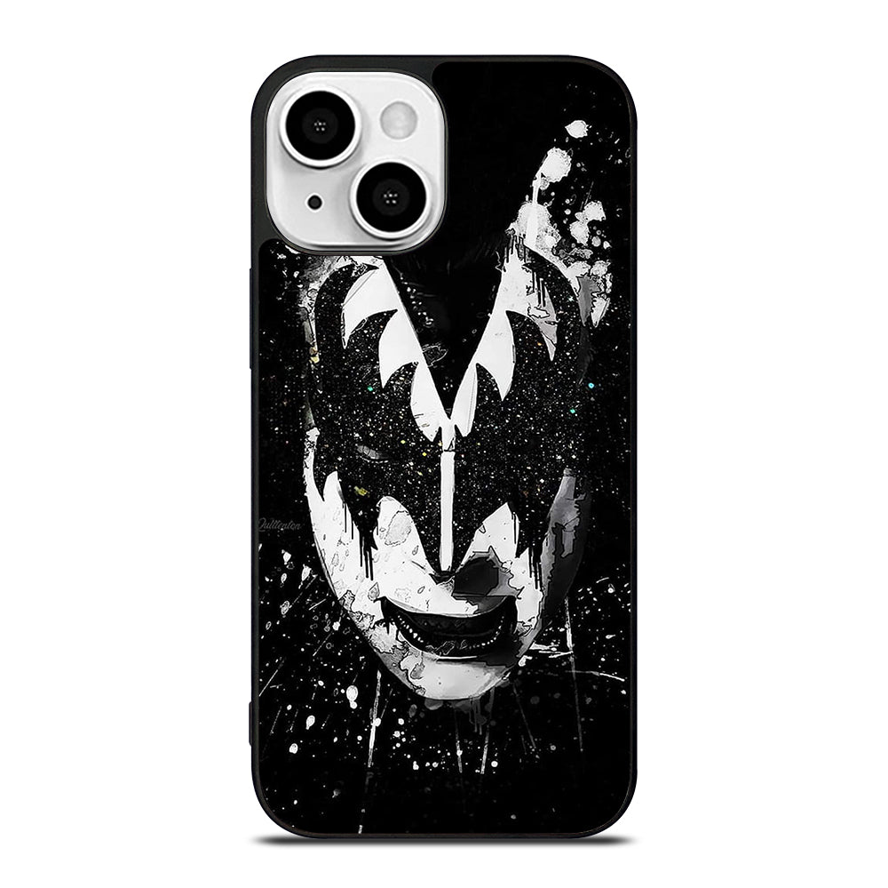 GENE SIMMONS FACE ART KISS BAND iPhone 13 Mini Case Cover