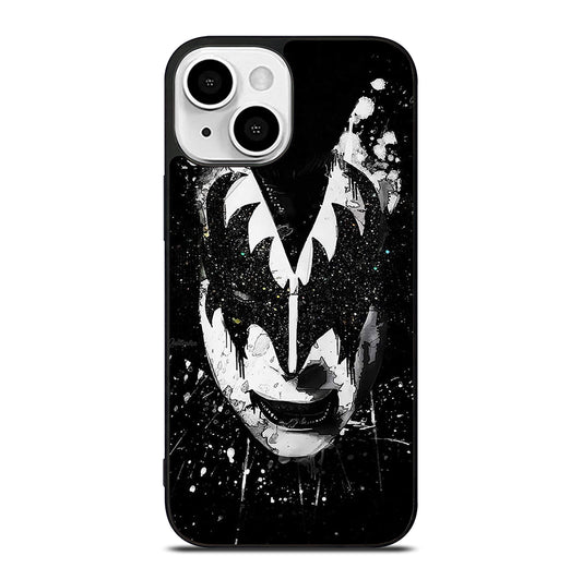 GENE SIMMONS FACE ART KISS BAND iPhone 13 Mini Case Cover