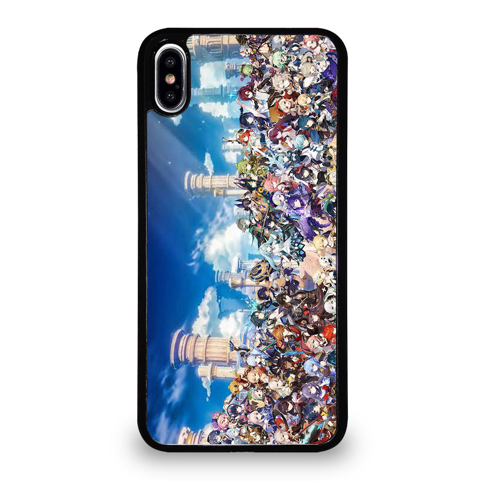 GENSHIN IMPACT CHARACTER iPhone XS Max Case Cover