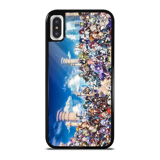 GENSHIN IMPACT CHARACTER iPhone X / XS Case Cover