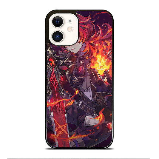 GENSHIN IMPACT DILUC iPhone 12 Case Cover