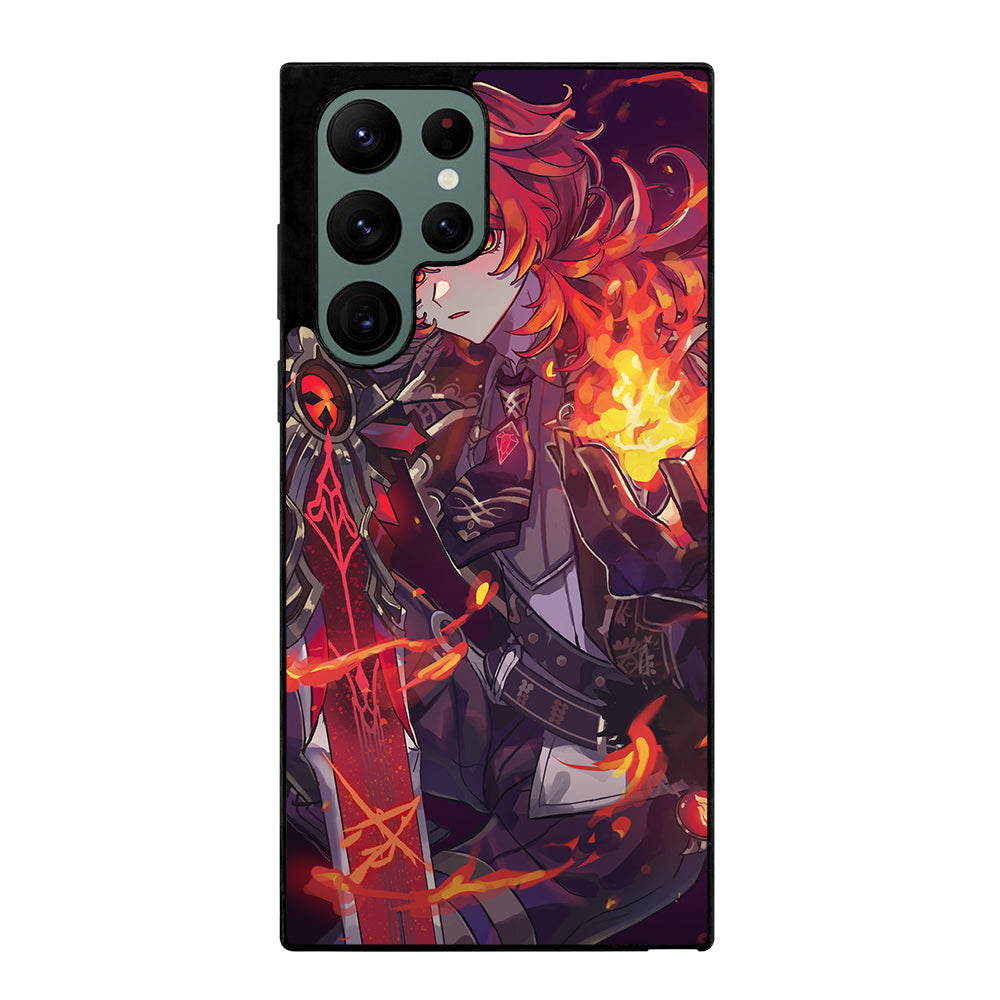 GENSHIN IMPACT DILUC Samsung Galaxy S22 Ultra Case Cover
