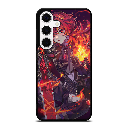 GENSHIN IMPACT DILUC Samsung Galaxy S24 Case Cover