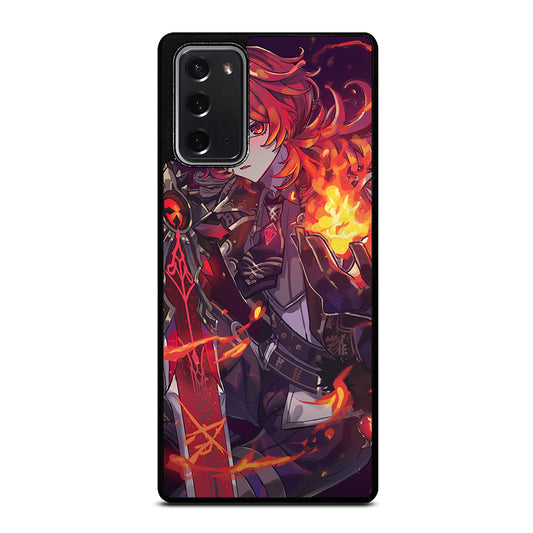 GENSHIN IMPACT DILUC Samsung Galaxy Note 20 Case Cover