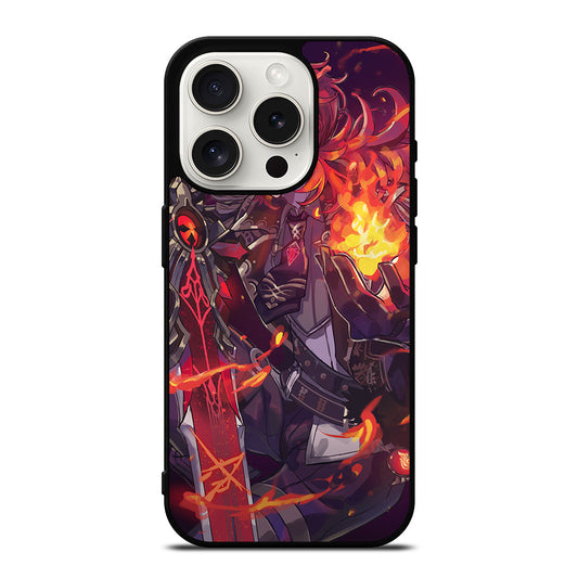 GENSHIN IMPACT DILUC iPhone 15 Pro Case Cover