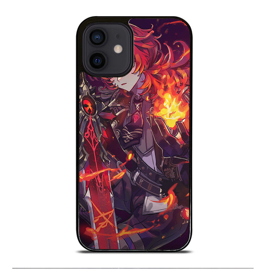 GENSHIN IMPACT DILUC iPhone 12 Mini Case Cover