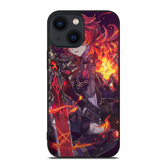 GENSHIN IMPACT DILUC iPhone 14 Plus Case Cover