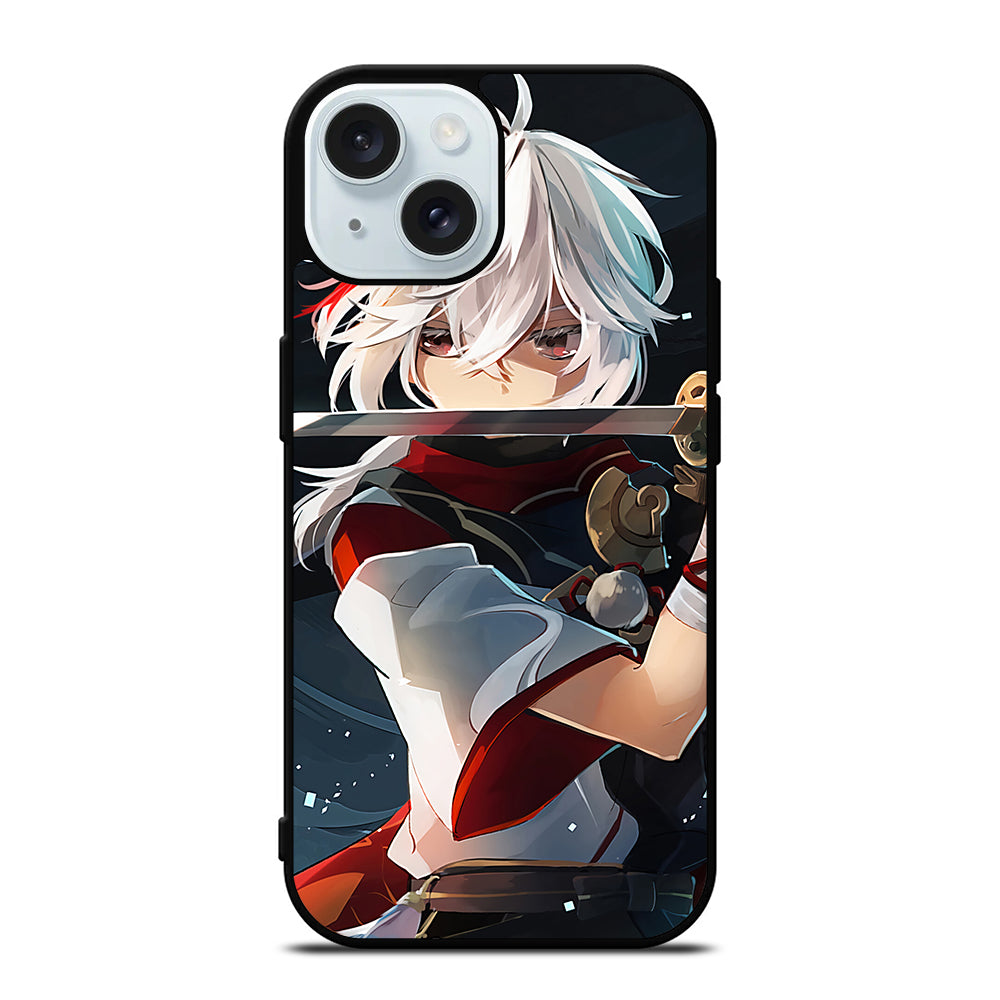 GENSHIN IMPACT KAEDEHARA KAZUHA 2 iPhone 15 Case Cover