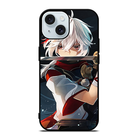 GENSHIN IMPACT KAEDEHARA KAZUHA 2 iPhone 15 Case Cover