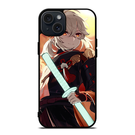 GENSHIN IMPACT KAEDEHARA KAZUHA 3 iPhone 15 Plus Case Cover