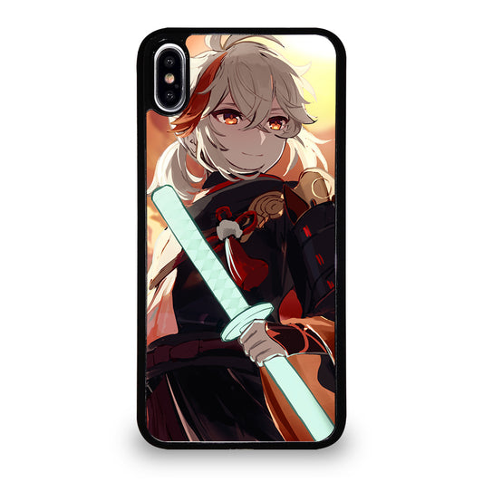 GENSHIN IMPACT KAEDEHARA KAZUHA 3 iPhone XS Max Case Cover