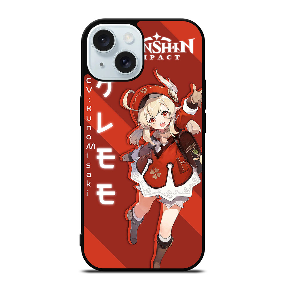 GENSHIN IMPACT KLEE iPhone 15 Case Cover