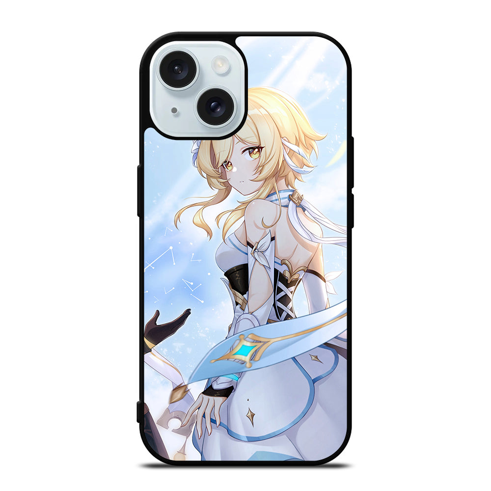 GENSHIN IMPACT LUMINE CUTE iPhone 15 Case Cover