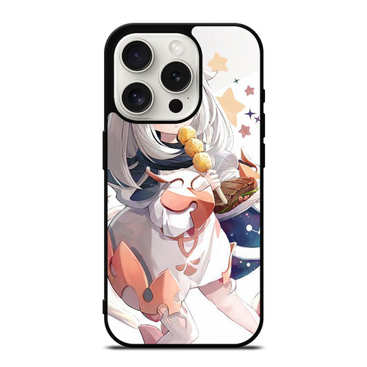 GENSHIN IMPACT PAIMON CUTE GAME iPhone 15 Pro Case Cover