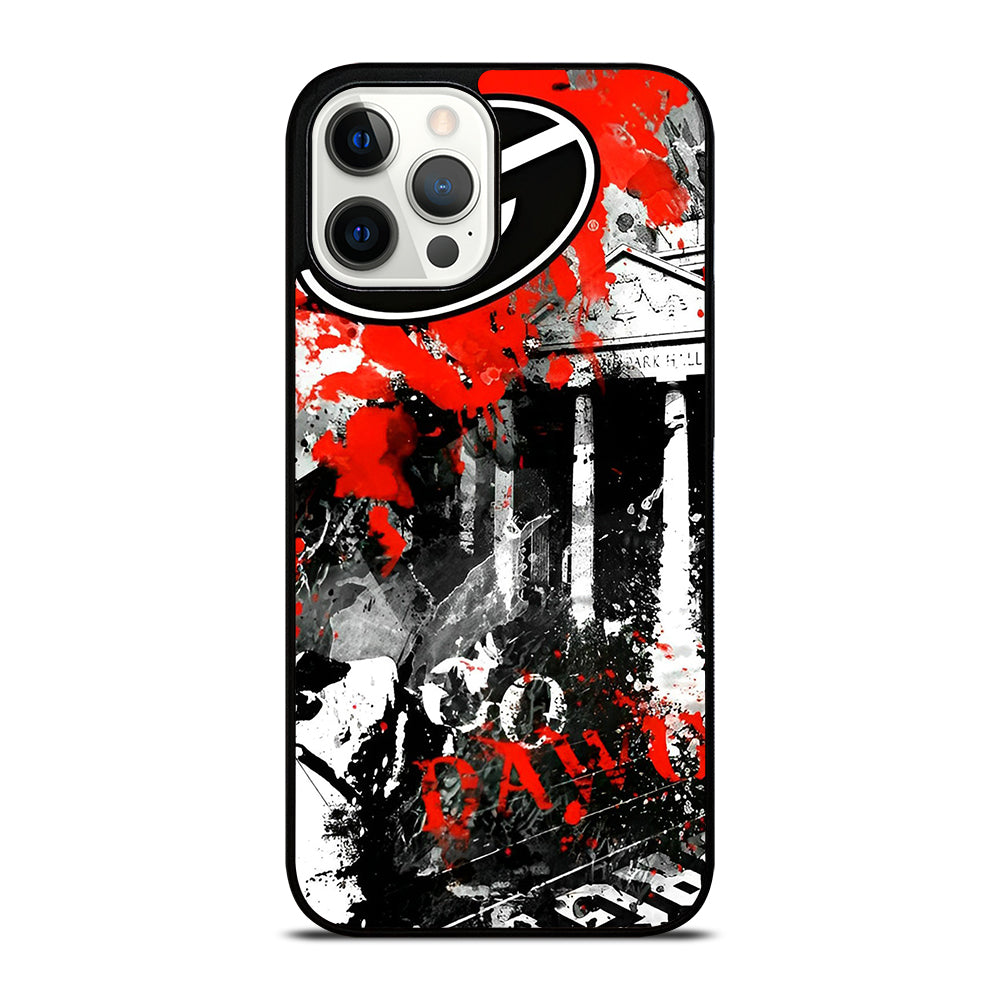GEORGIA BULLDOGS ART iPhone 12 Pro Max Case Cover
