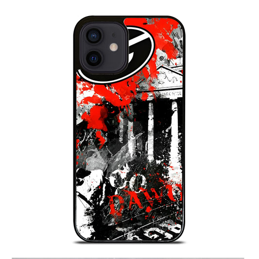 GEORGIA BULLDOGS ART iPhone 12 Mini Case Cover