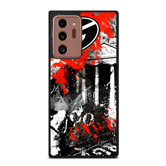 GEORGIA BULLDOGS ART Samsung Galaxy Note 20 Ultra Case Cover
