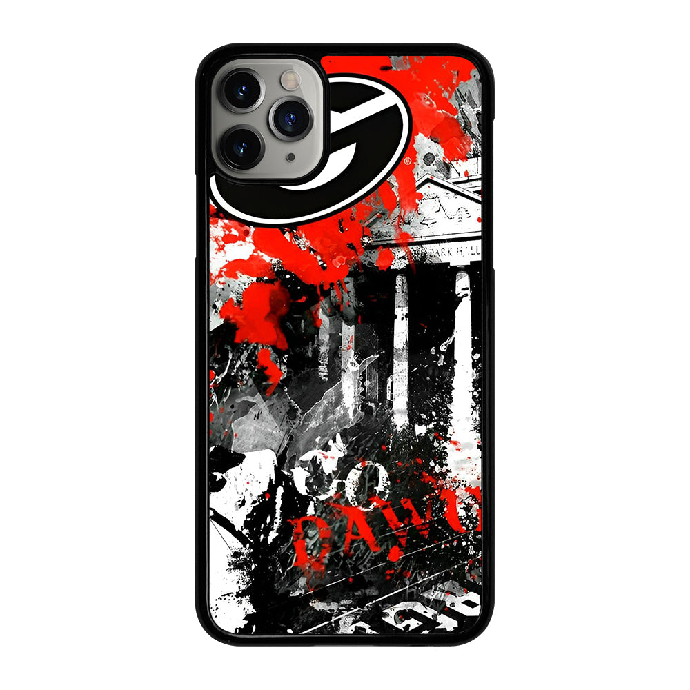 GEORGIA BULLDOGS ART iPhone 11 Pro Max Case Cover