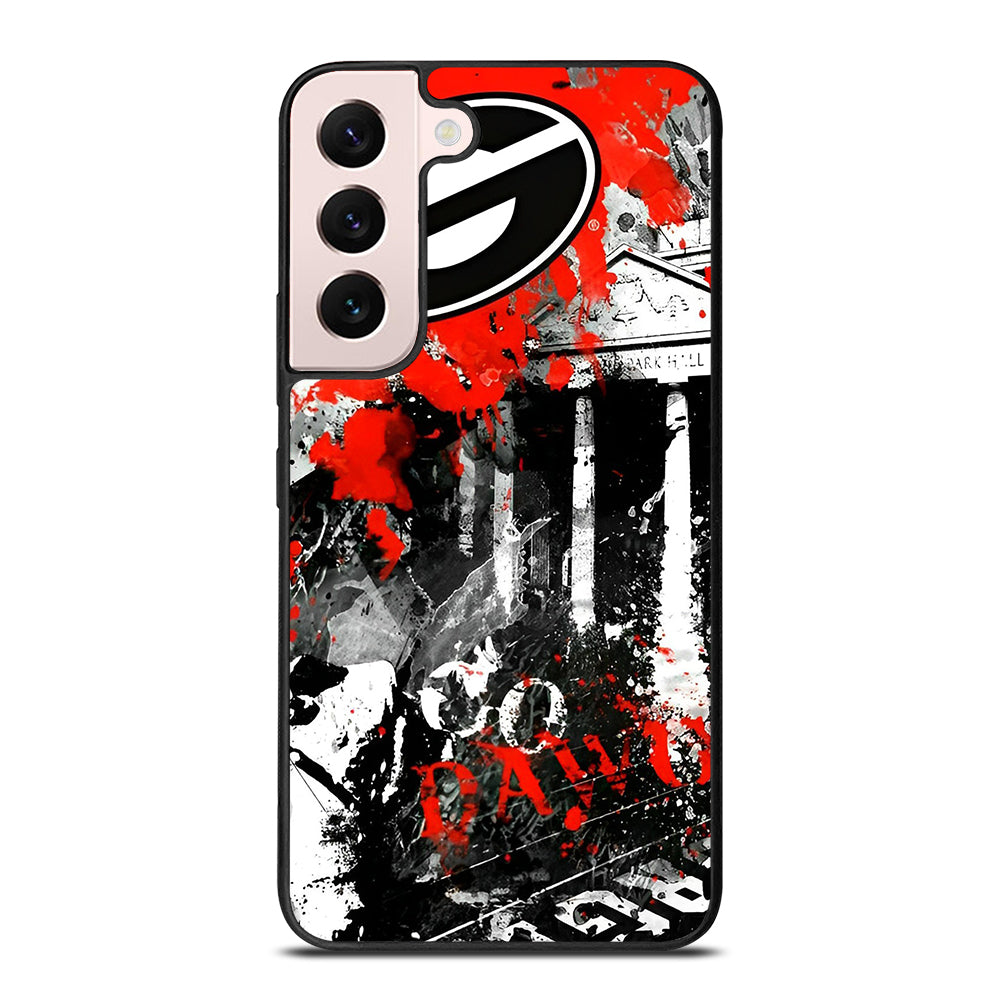 GEORGIA BULLDOGS ART Samsung Galaxy S22 Plus Case Cover