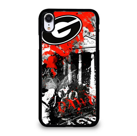 GEORGIA BULLDOGS ART iPhone XR Case Cover