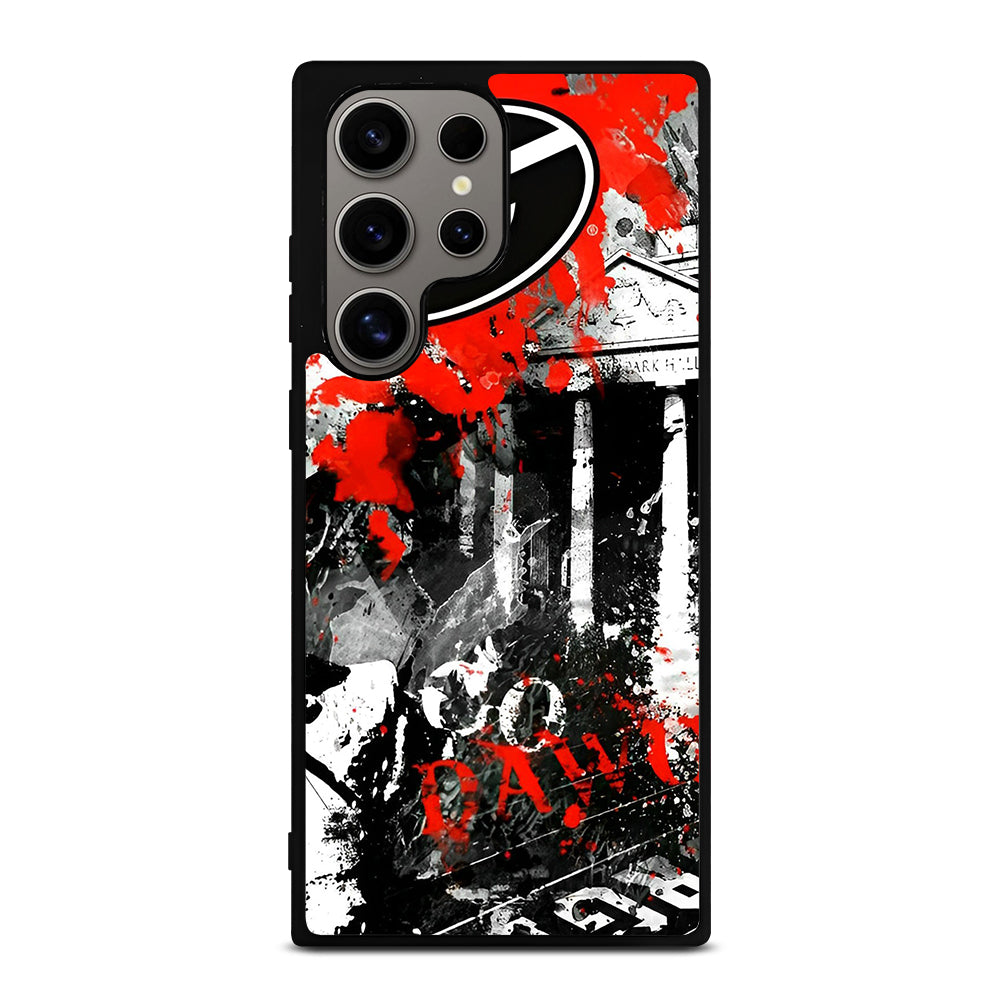 GEORGIA BULLDOGS ART Samsung Galaxy S24 Ultra Case Cover