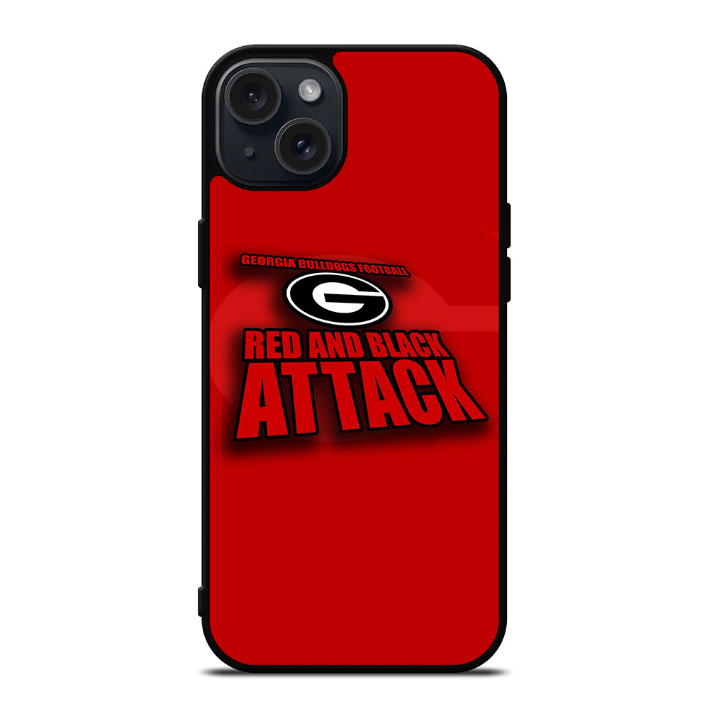 GEORGIA BULLDOGS FOOTBALL NFL LOGO iPhone 15 Plus Case Cover